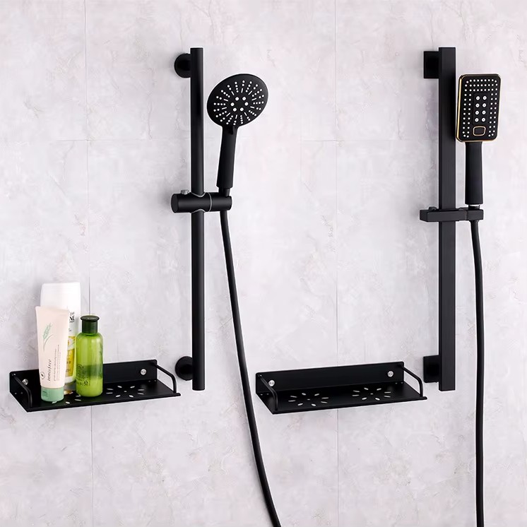 Shower Rail na Naka-mount sa Wall